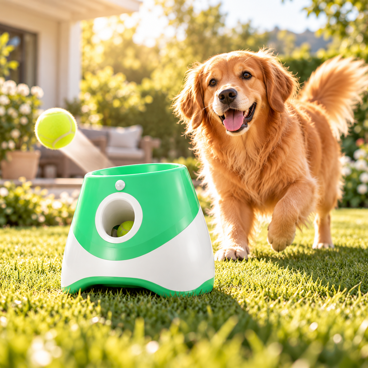 Automatic Dog Ball Launcher for Interactive Play