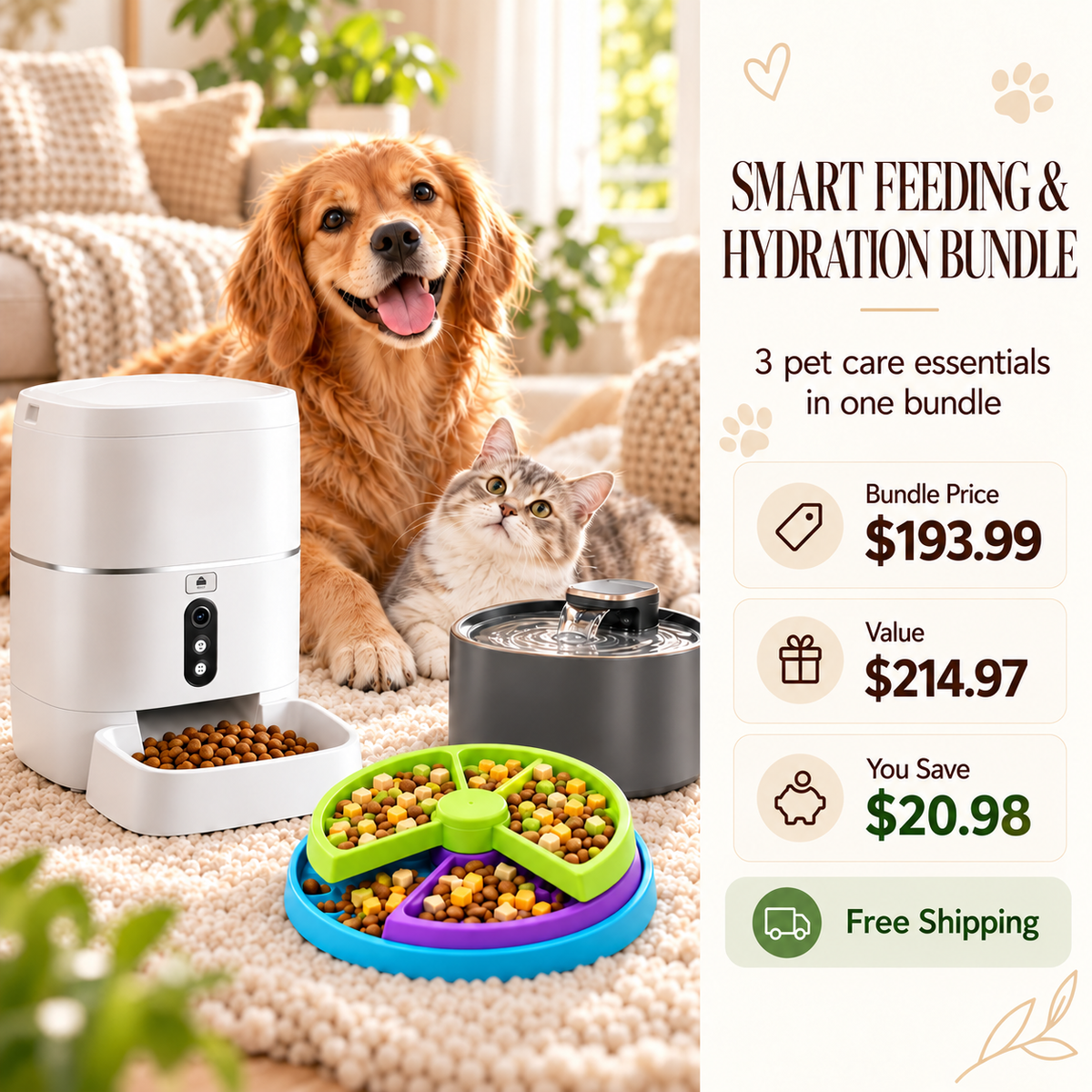 Smart Feeding & Hydration Set