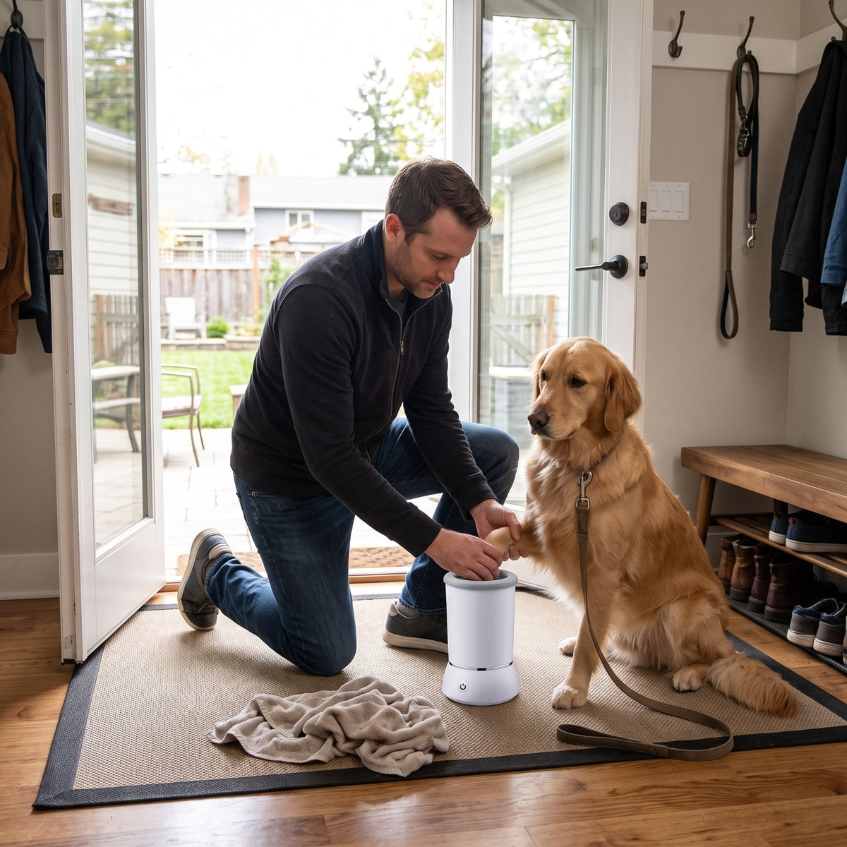 Automatic Electric Pet Paw Cleaner for Dogs & Cats