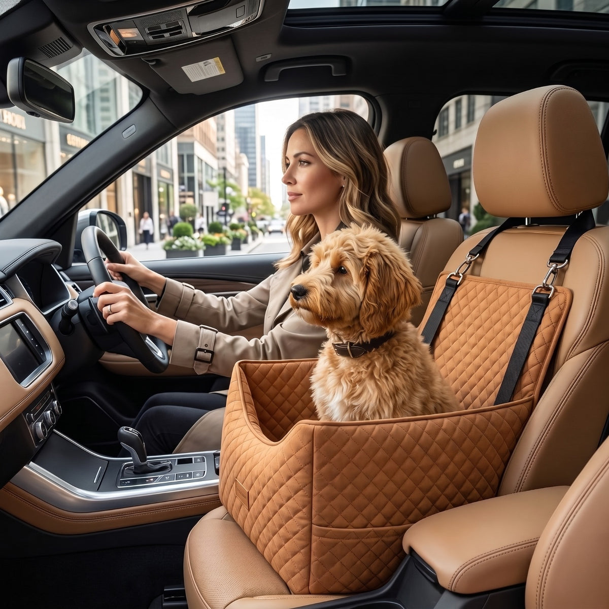 2-in-1 Pet Travel Booster & Comfort Seat