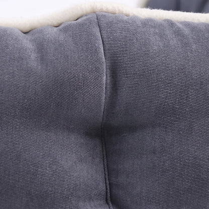 Bolstered Memory-Foam Pet Sofa Bed for Dogs &amp; Cats