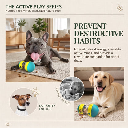Adjustable Treat-Dispensing Puzzle Toy for Dogs
