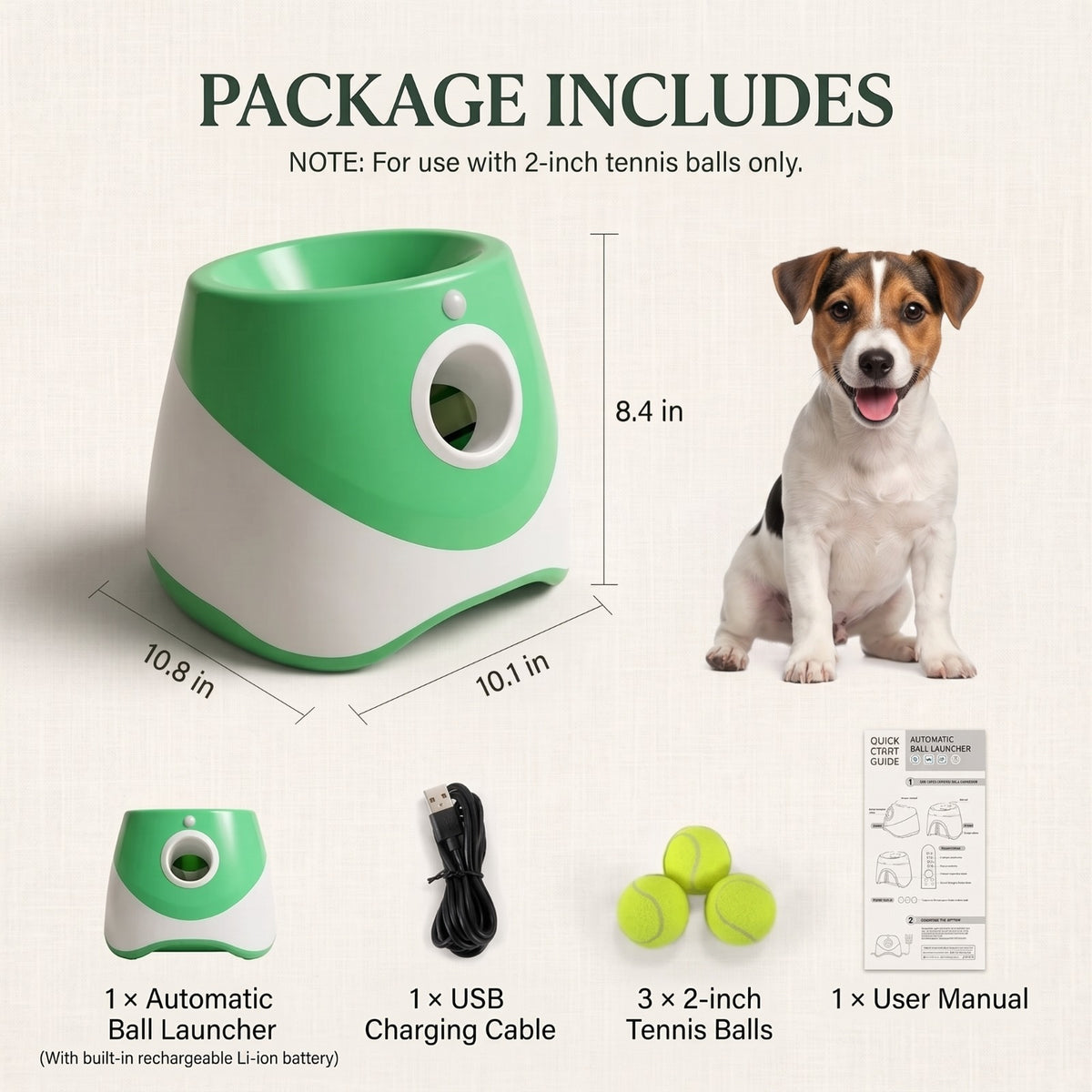Automatic Dog Ball Launcher for Interactive Play