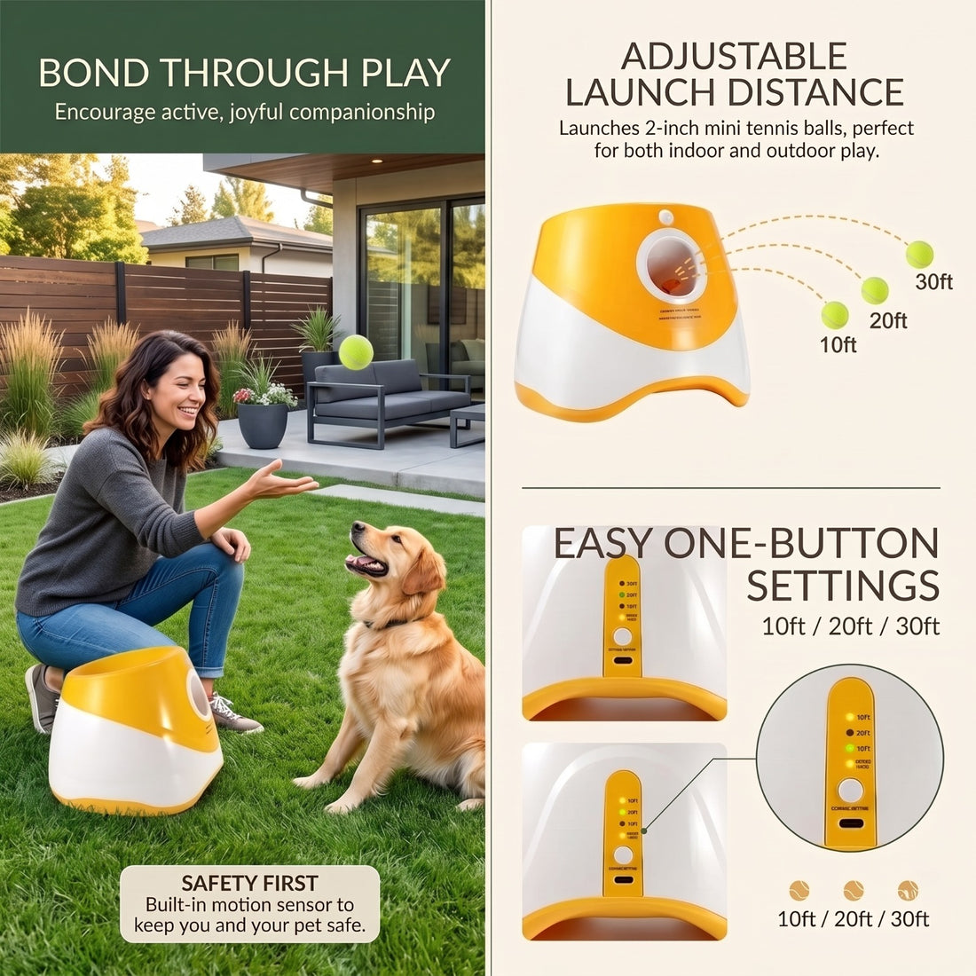 Automatic Dog Ball Launcher for Interactive Play