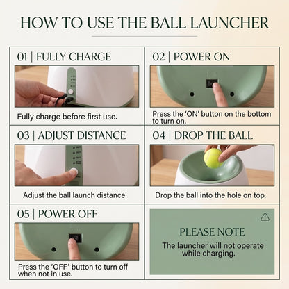 Automatic Dog Ball Launcher for Interactive Play